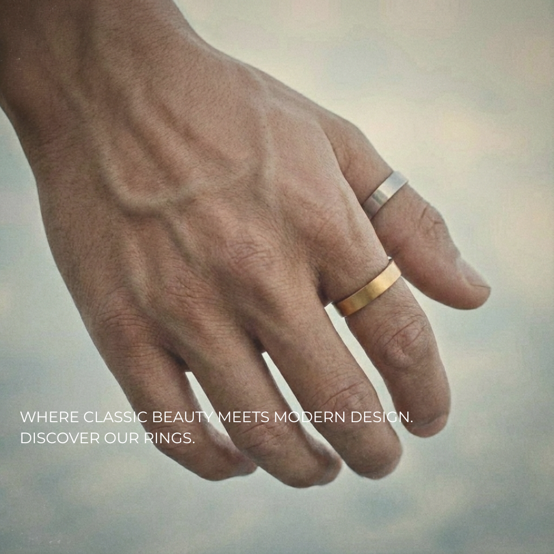 Brede collectie van heren ringen van Louvond